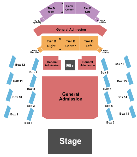 The Anthem Eric Church Seating Chart